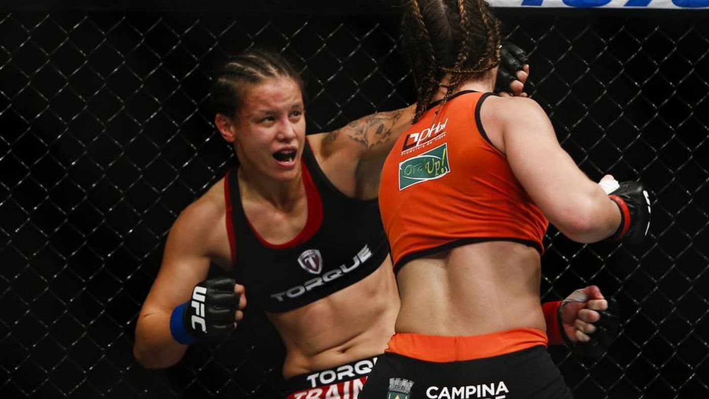 WWE's Shayna Baszler during her time in the UFC